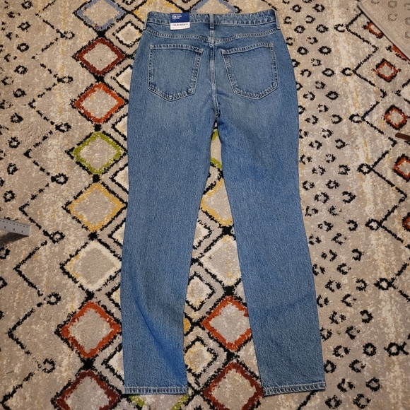 Old Navy Classic Blue Jeans Size 6 Pop Icon Skinny Denim New - Picture 3 of 7